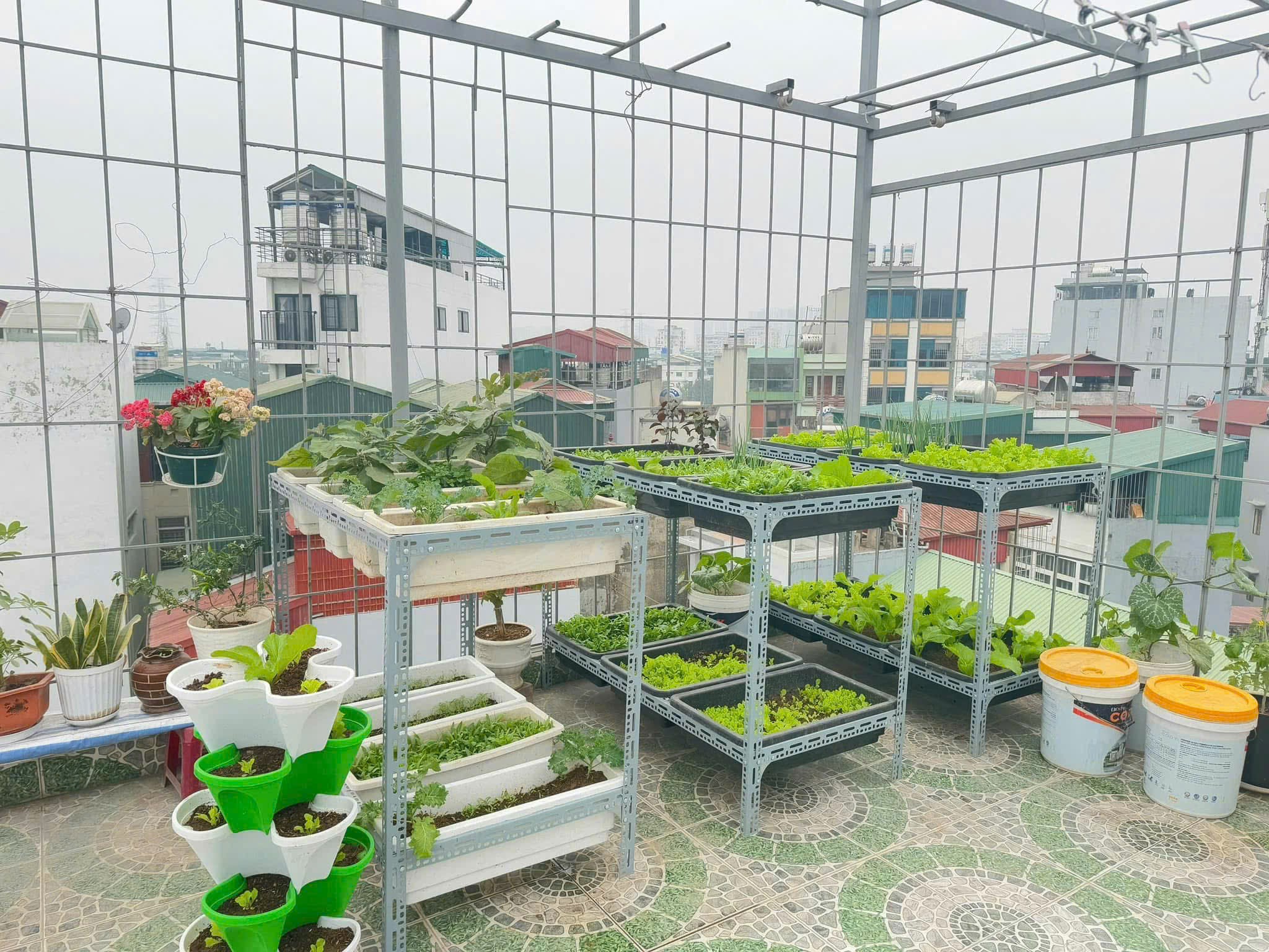 Cho thuê nhà Phố Nguyễn Chính, Hoàng Mai, 5.5 tầng x 45m2, thang máy KD onl, kết hợp ở - Ảnh 2